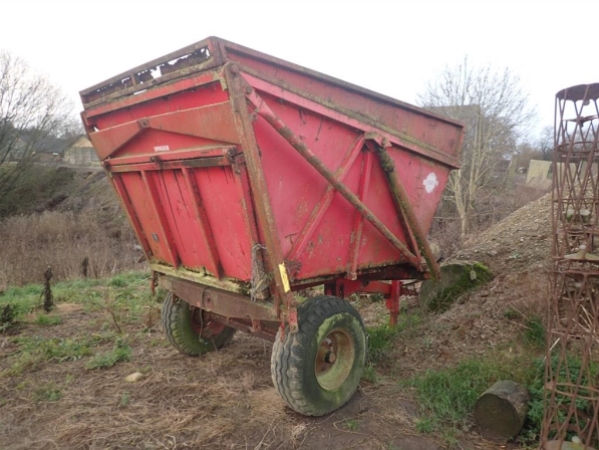 Tipvogn Høj/lav tip, 5 ton Tipvogn Høj/lav tip, 5 ton
