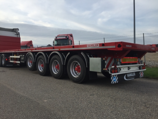 SVS 480 RH 200 4 akslet sværlast ligeud trailer SVS 480 RH 200 4 akslet sværlast ligeud trailer